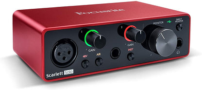 Focusrite Scarlett Solo interface audio usb