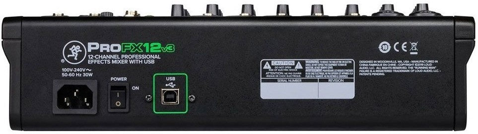 Mackie ProFX 12 V3 Mezclador 12 canales