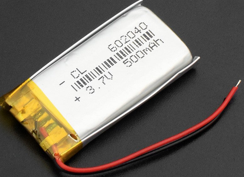 602040 Bateria de litio 500 mAh