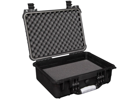 Maleta ABS.  IP 67. Interior 371 x 152 x 258 mm