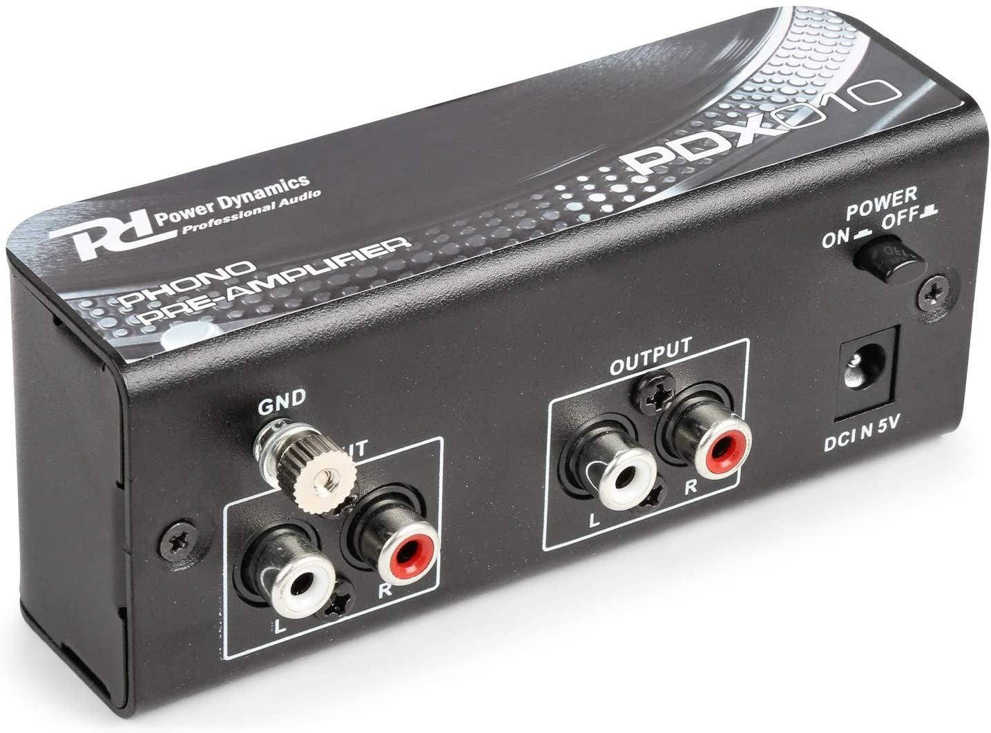 Preamplificador phono ria toma de masa pdx-10