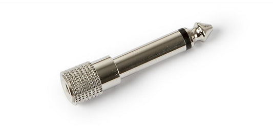 Adaptador audio jack 3'5 mm a 6'3 mm Mono