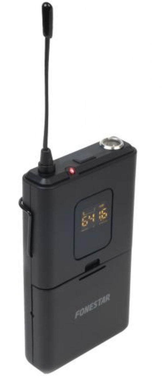 Micrófono inalámbrico de petaca UHF usb Fonestar wi-mic