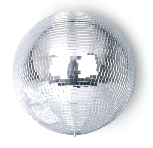 Bola de espejos de 20'' (50 cm) de diámetro,