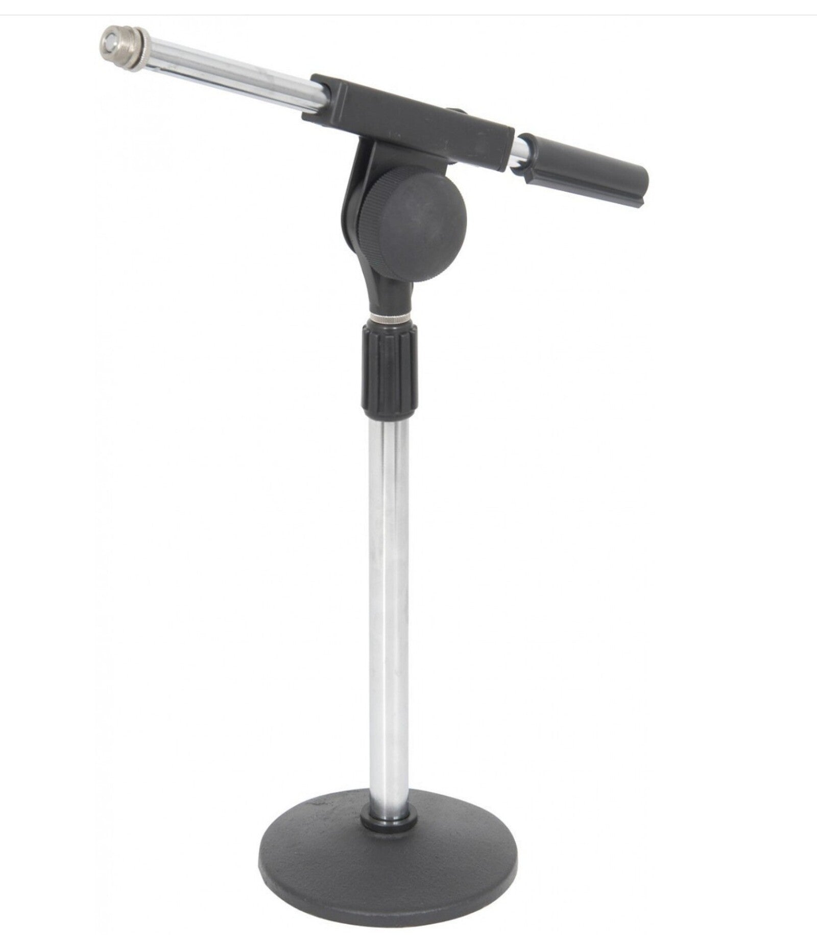 Soporte de sobremesa para micrófono con jirafa