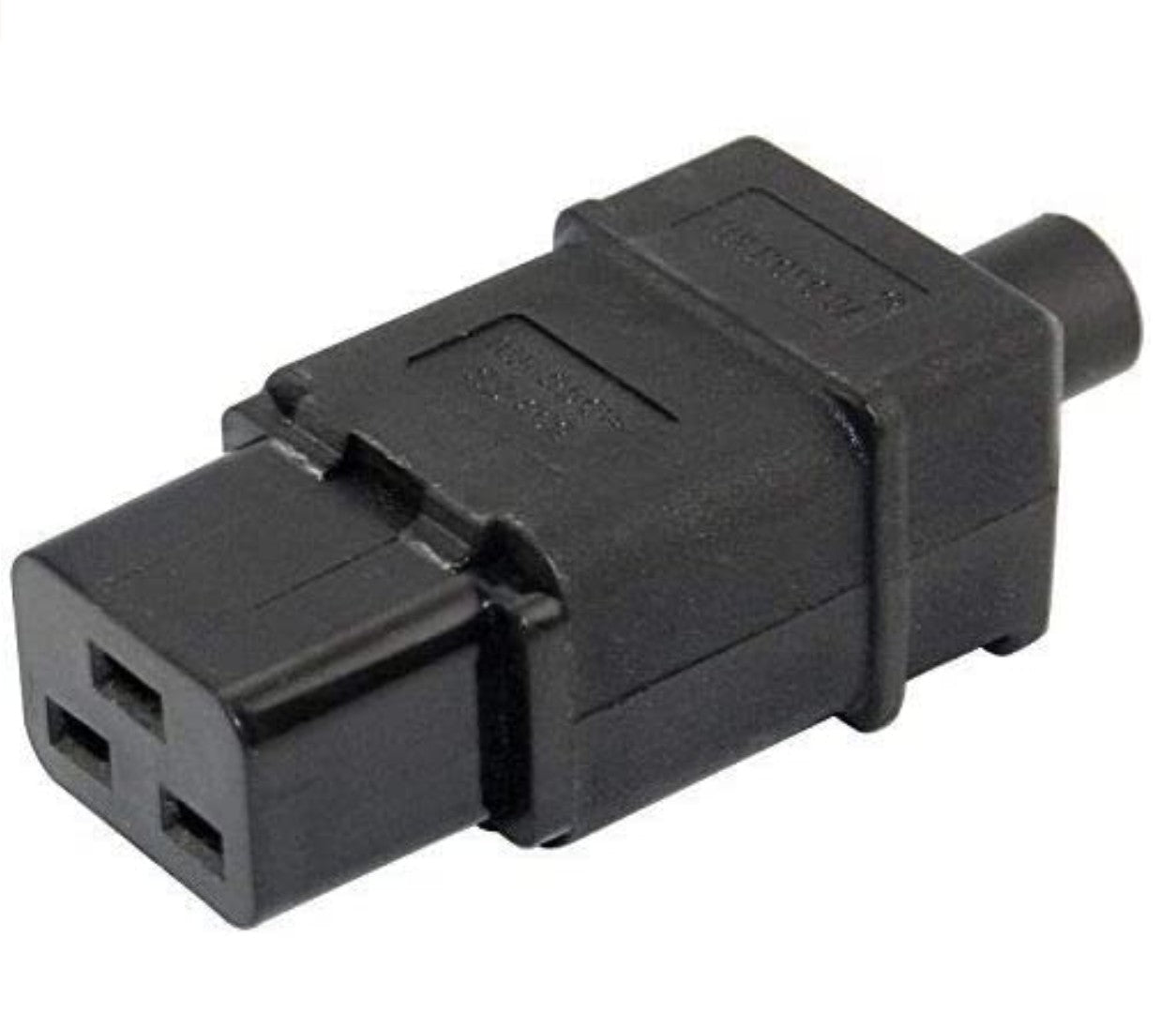 Conector alimentacion C19 Hembra Negro 16 A