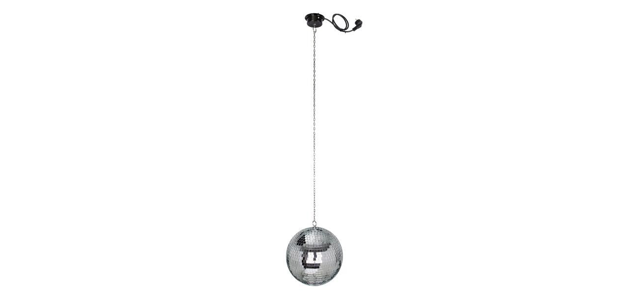 Bola de espejos con motor 30 cm y cadena