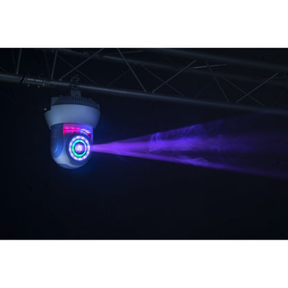 Cabeza movil Spot 30w RGBW 7 gobos 2 anillos led