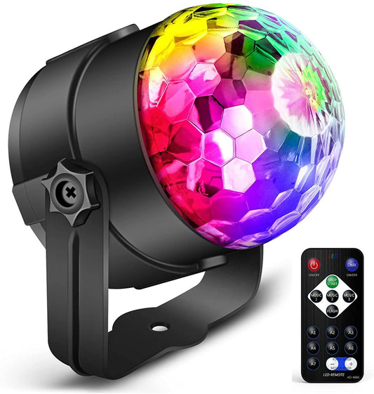 Efecto led mini bola discoteca