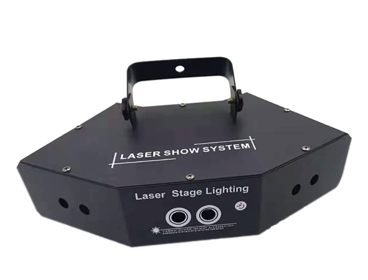 Multilaser 6 salidas con gobos rgb y DMX