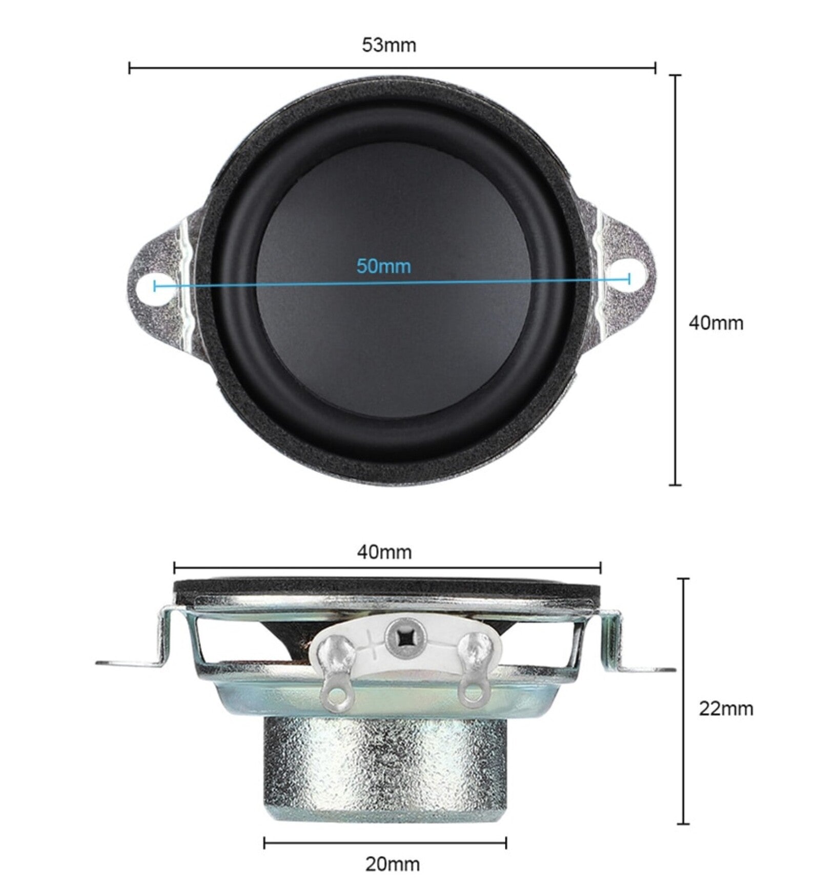 Altavoz gama completa 1.5 pulgadas para JBL Filp2