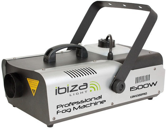 Máquina de humo profesional 1500W , con mando cableado e inalambrico