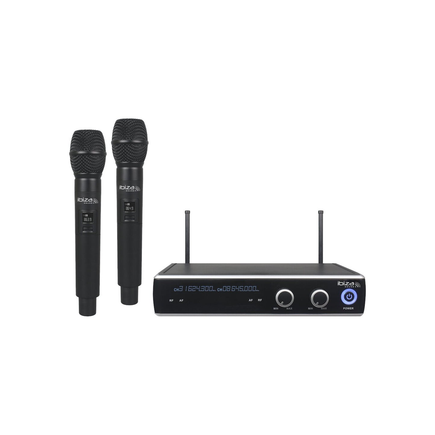 Doble micrófono de mano uhf DR20UHF-HH