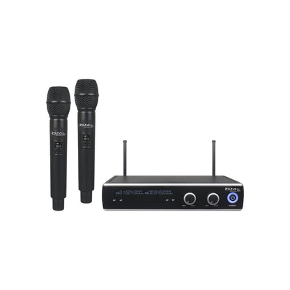 Doble micrófono de mano uhf DR20UHF-HH