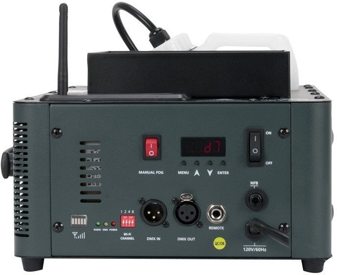 Maquina de humo vertical