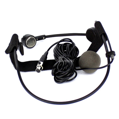 Micrófono diadema 4 pines para SHURE WH20TQG