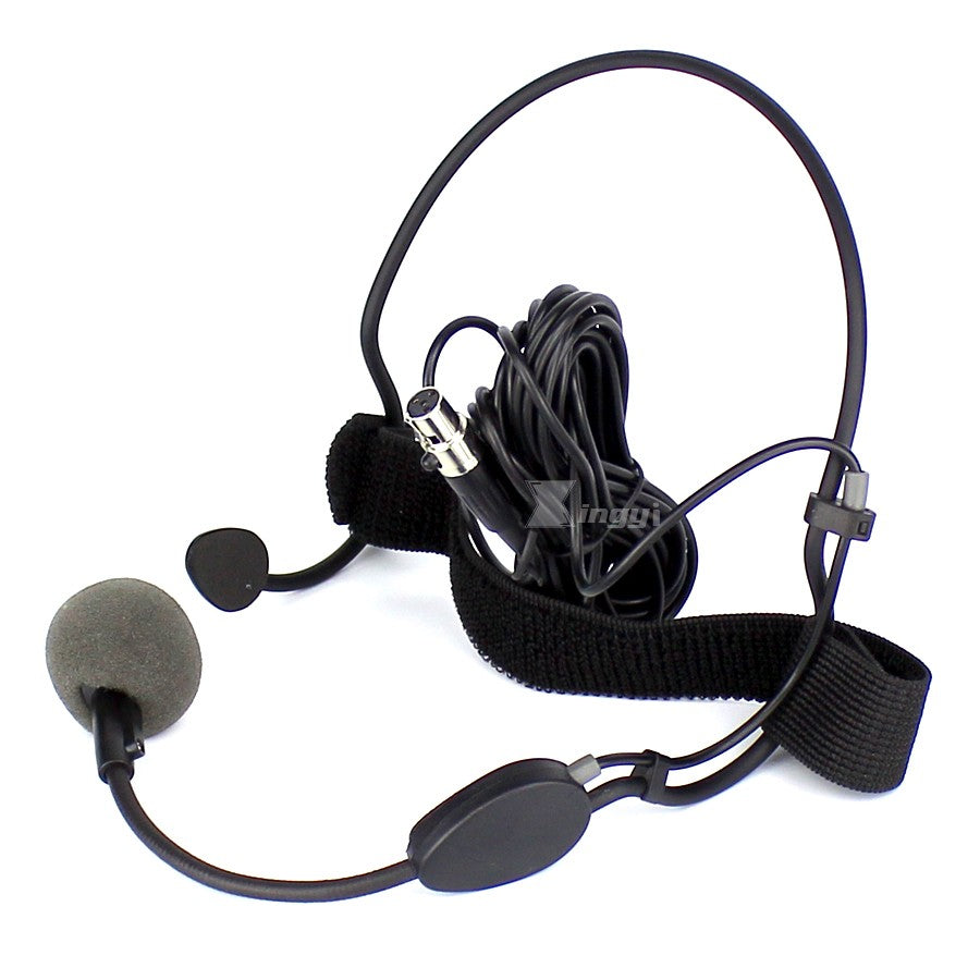 Micrófono diadema 4 pines para SHURE WH20TQG