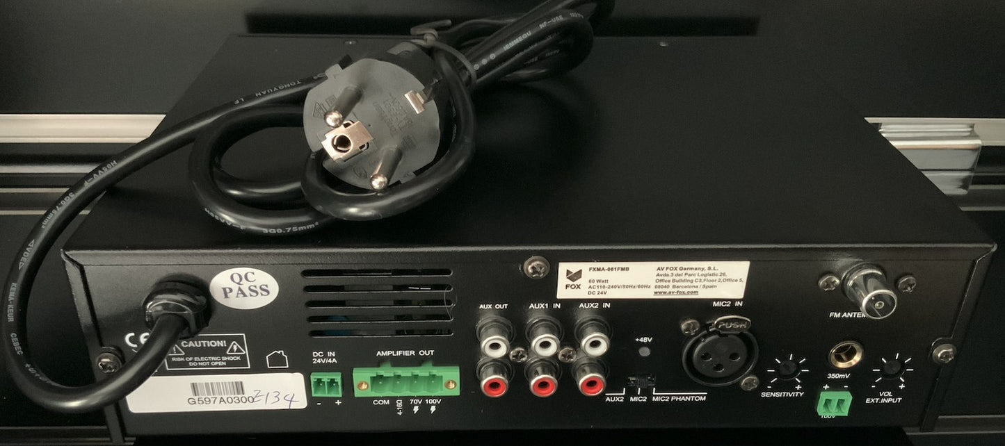 Amplificador 60w RMS