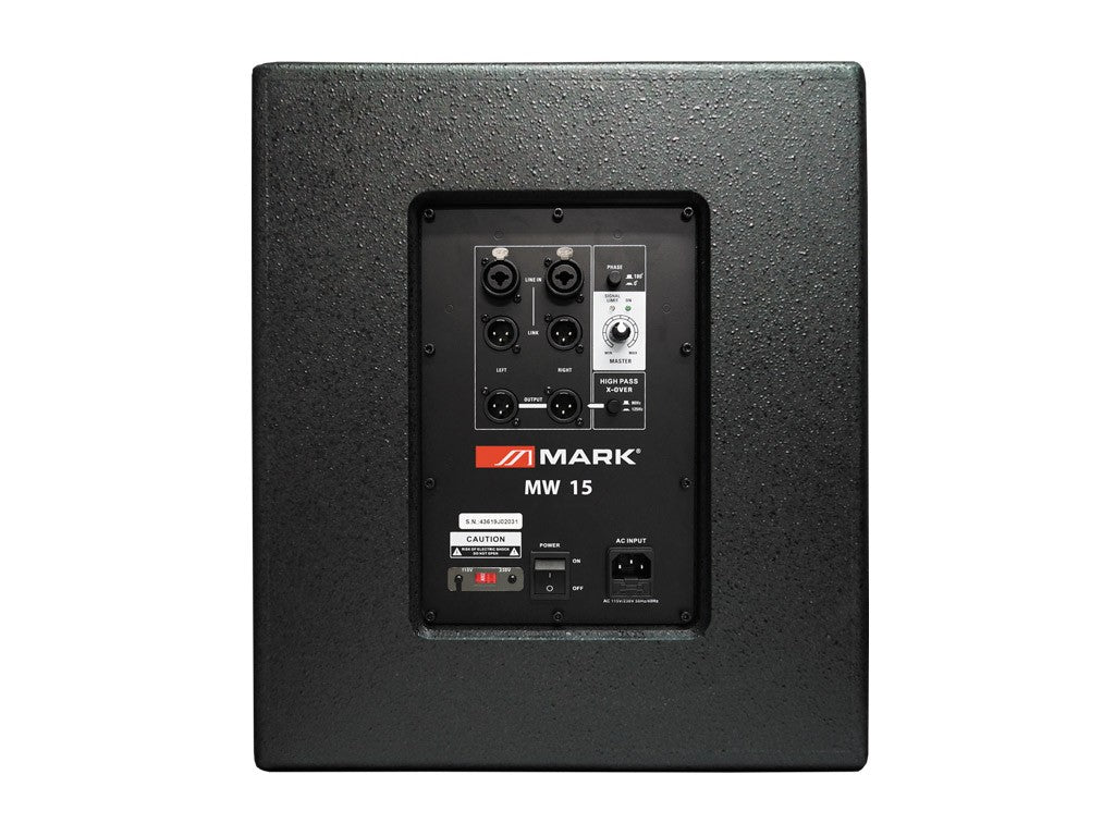 Subgrave activo Mark 15 pulgadas 900w max