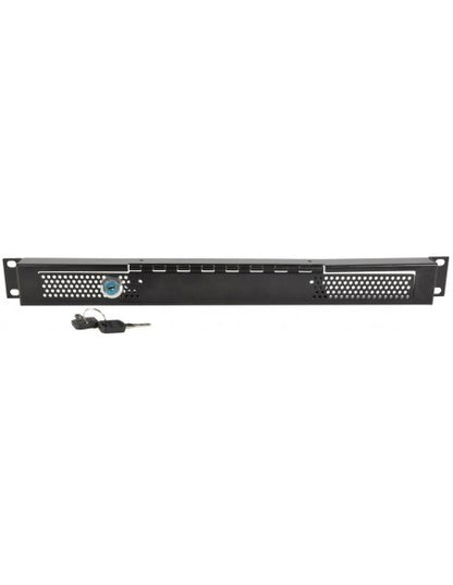 Tapa de seguridad para rack con llave (1U)