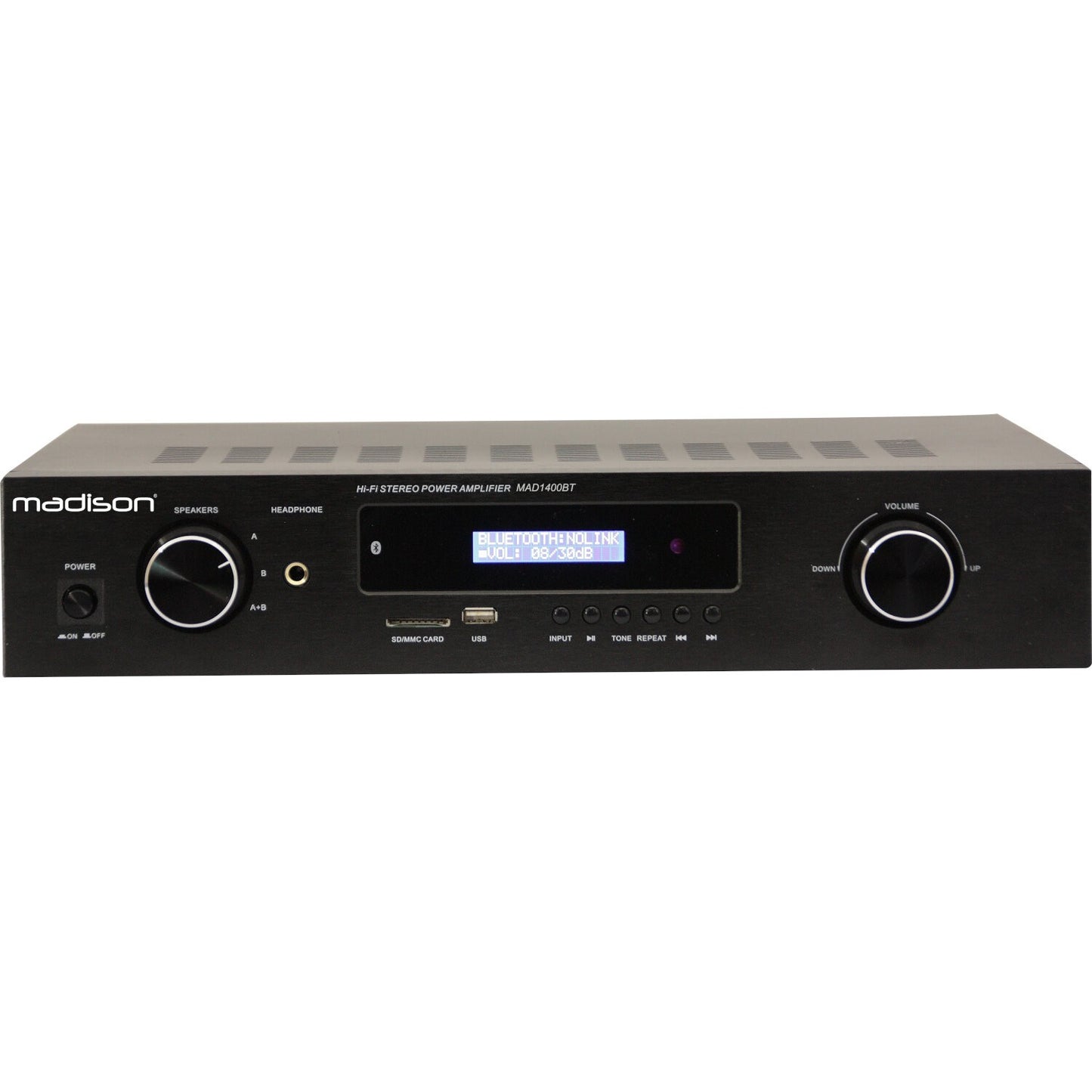 MAD1400BT-BK HI-FI STEREO AMPLIFIER 2 x 100W RM