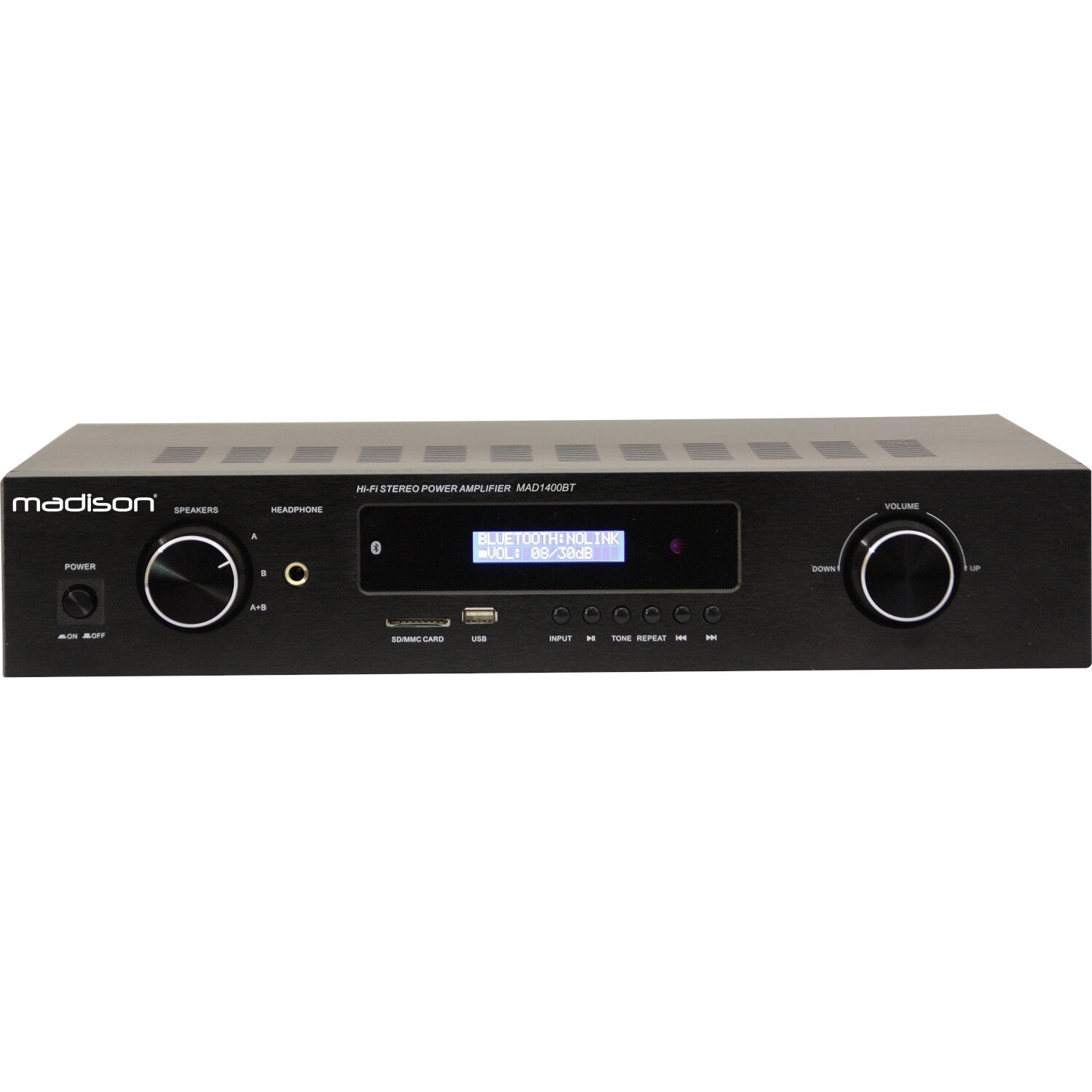MAD1400BT-BK HI-FI STEREO AMPLIFIER 2 x 100W RM