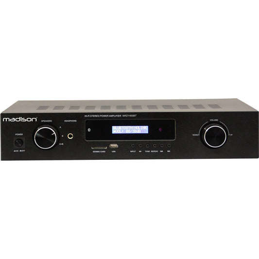 MAD1400BT-BK HI-FI STEREO AMPLIFIER 2 x 100W RM