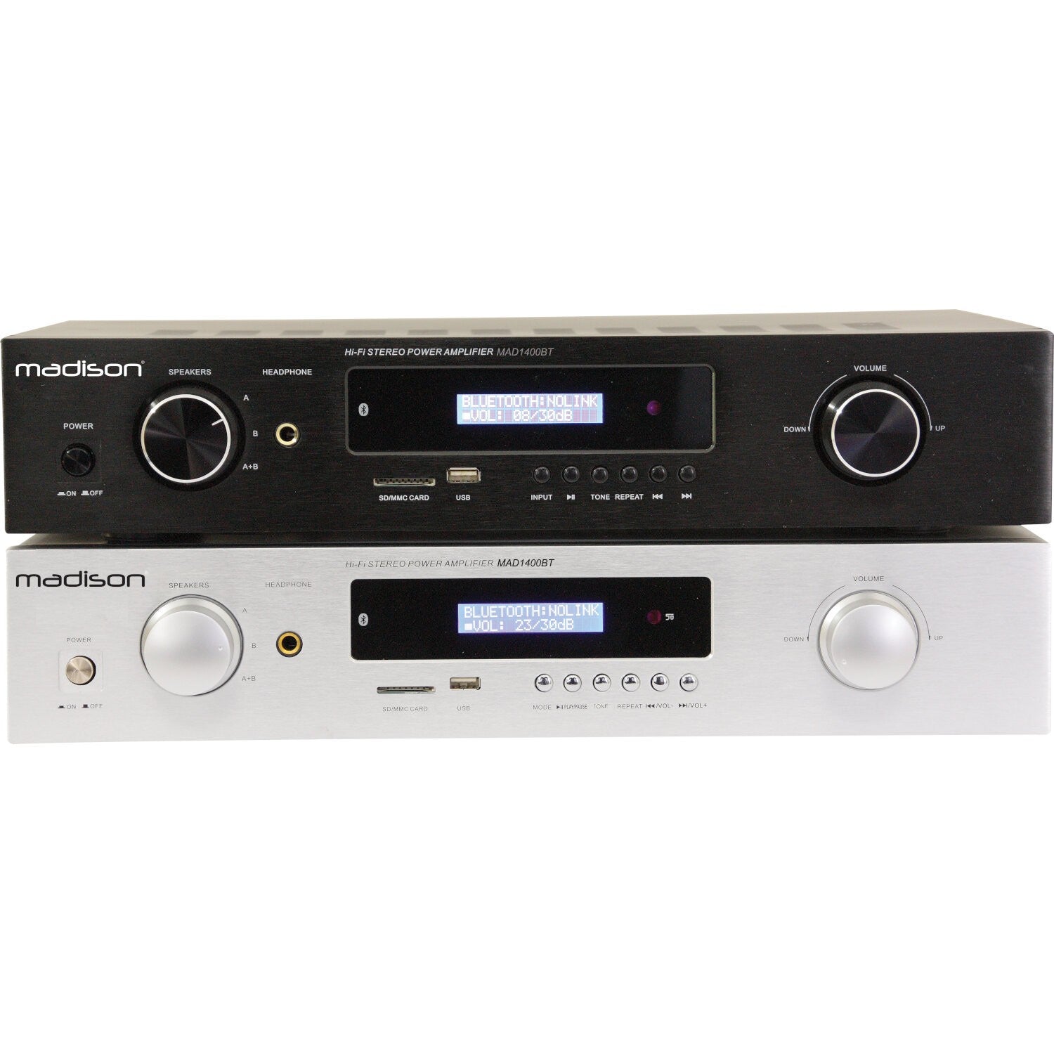 MAD1400BT-BK HI-FI STEREO AMPLIFIER 2 x 100W RM