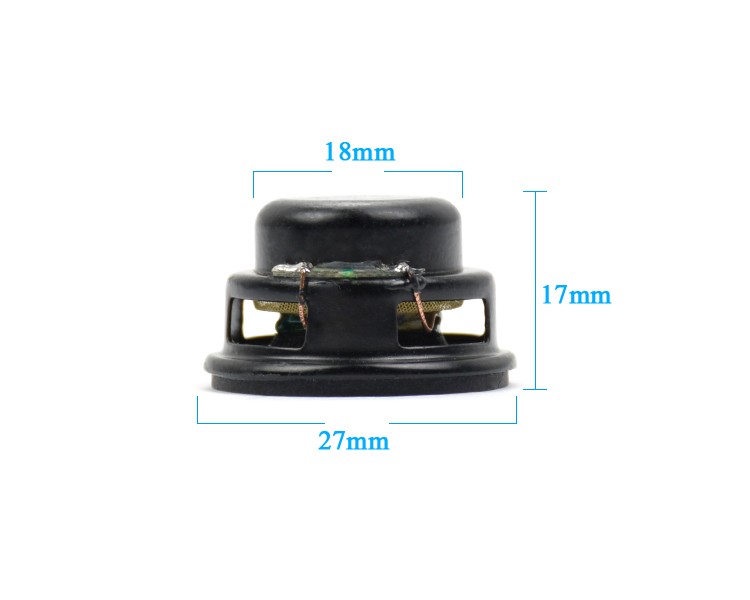 AIYIMA-minialtavoz de Audio de 27MM, 4ohm, 3W,