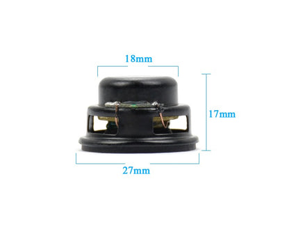 AIYIMA-minialtavoz de Audio de 27MM, 4ohm, 3W,