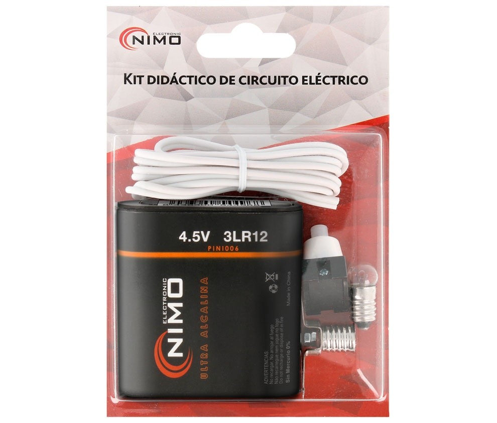 KIT CIRCUITO ELÉCTRICO CON INTERRUPTOR