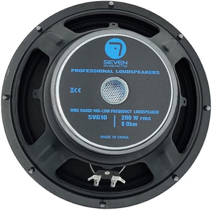 SVG10 Altavoz grave medio 10 pulgadas 400v max.