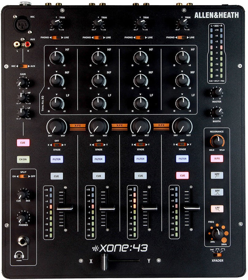 ALLEN & HEATH XONE:43 Mezclador DJ profesional de 4 canales