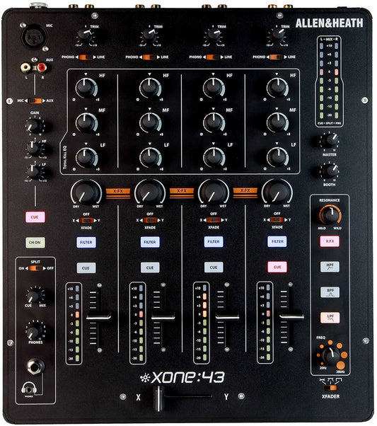 ALLEN & HEATH XONE:43 Mezclador DJ profesional de 4 canales