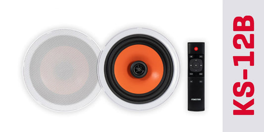 KS-12B Kit de sonido. Pareja de altavoces de techo Bluetooth