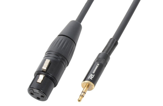 Conexíon mini jack estereo a xlr hembra 0,50 cm