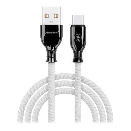 Conexión tipo c a usb  2 metros Cable trenzado