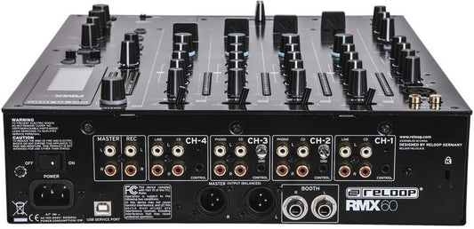 RELOOP RMX-60  DIGITAL Mezclador DJ de club 5 Entradas