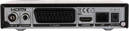 Opticum Lion HD 265 DVB-T2 H.265/hevc Digital Terrestre Receptor Negro