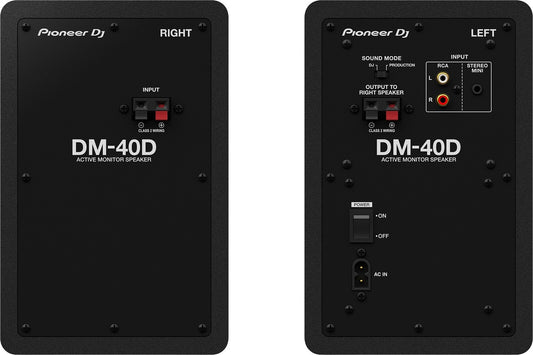 PIONEER DJ DM-40D Monitor de escritorio de 4"