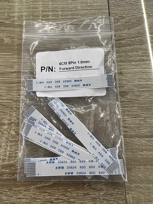 Cinta Flexible 8 contactos 1 cm ancho 6 cm de largo