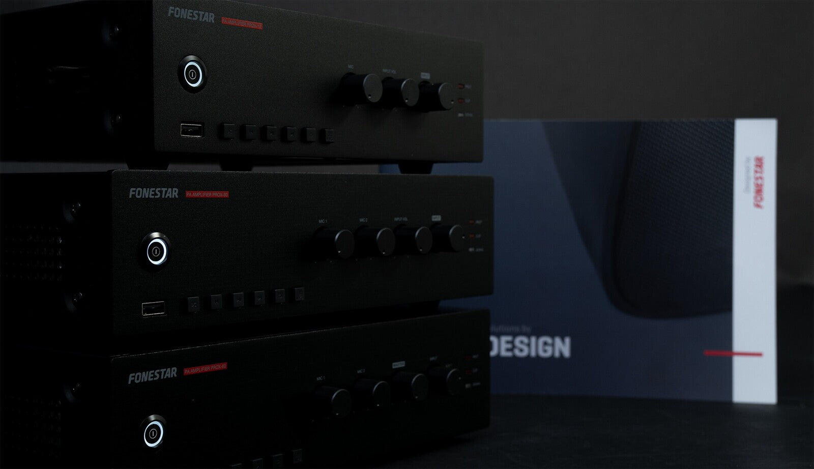 PROX 30.Amplificador de megafonía con reproductor USB/FM