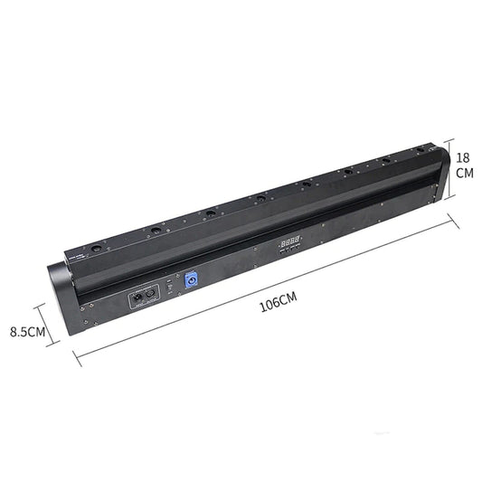 LR8R-5  BARRA OSCILANTE LASER ROJO DE 8x500mW