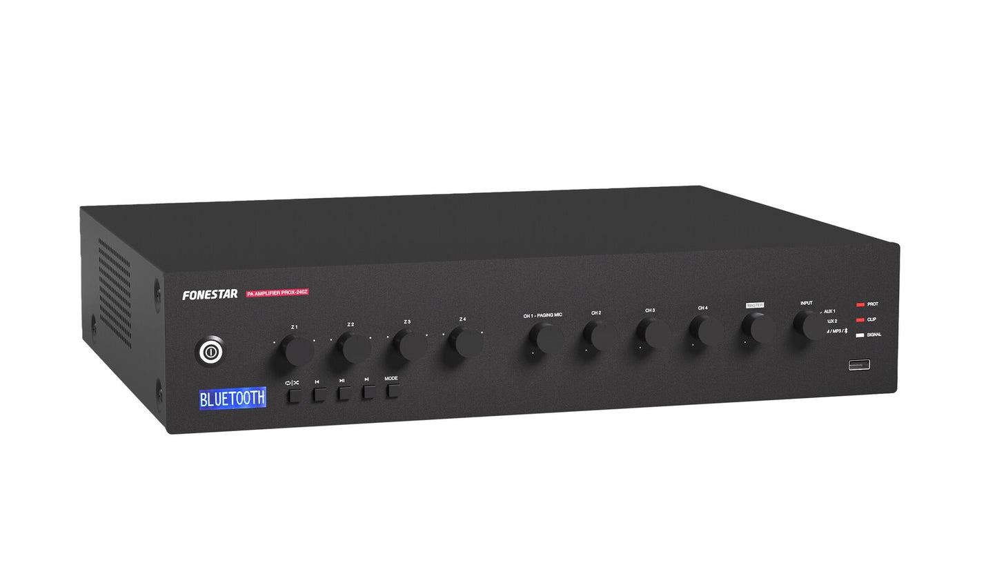 PROX-240Z ,Amplificador de megafonía multizona
