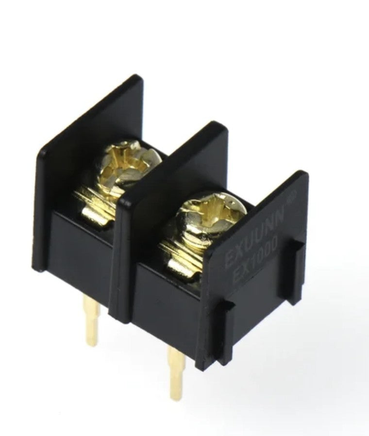 Conector de bloque de terminales de tornillo PCB 2 contactos