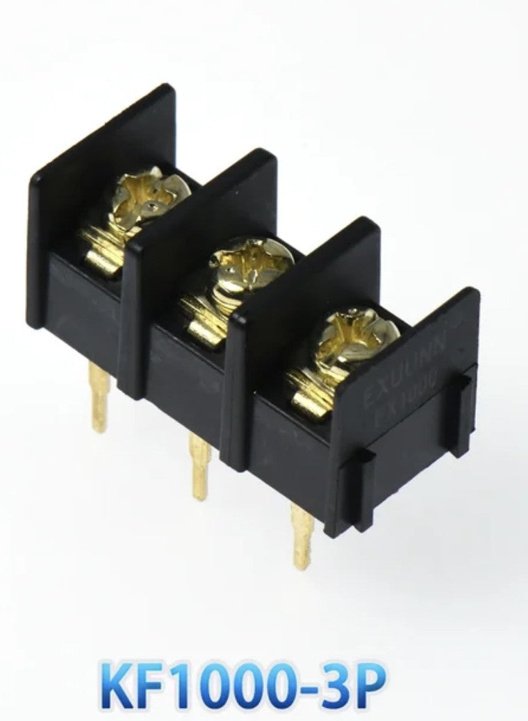 Conector de bloque de terminales de tornillo PCB 3 contactos