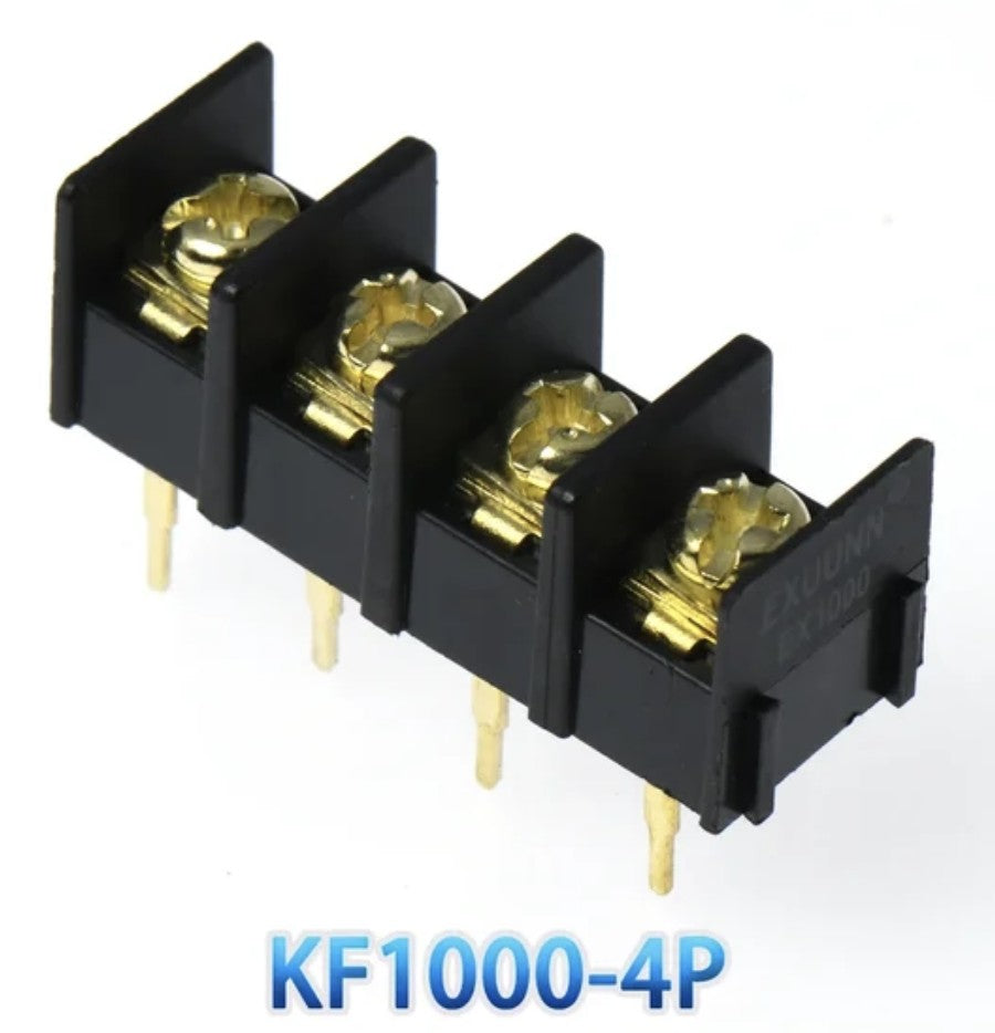 Conector de bloque de terminales de tornillo PCB 4 contactos