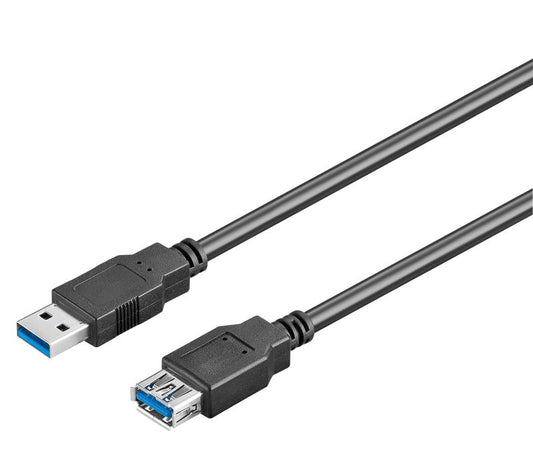 WIR1176 CONEXIÓN USB-A 3.0 MACHO-HEMBRA USB-A 3.0