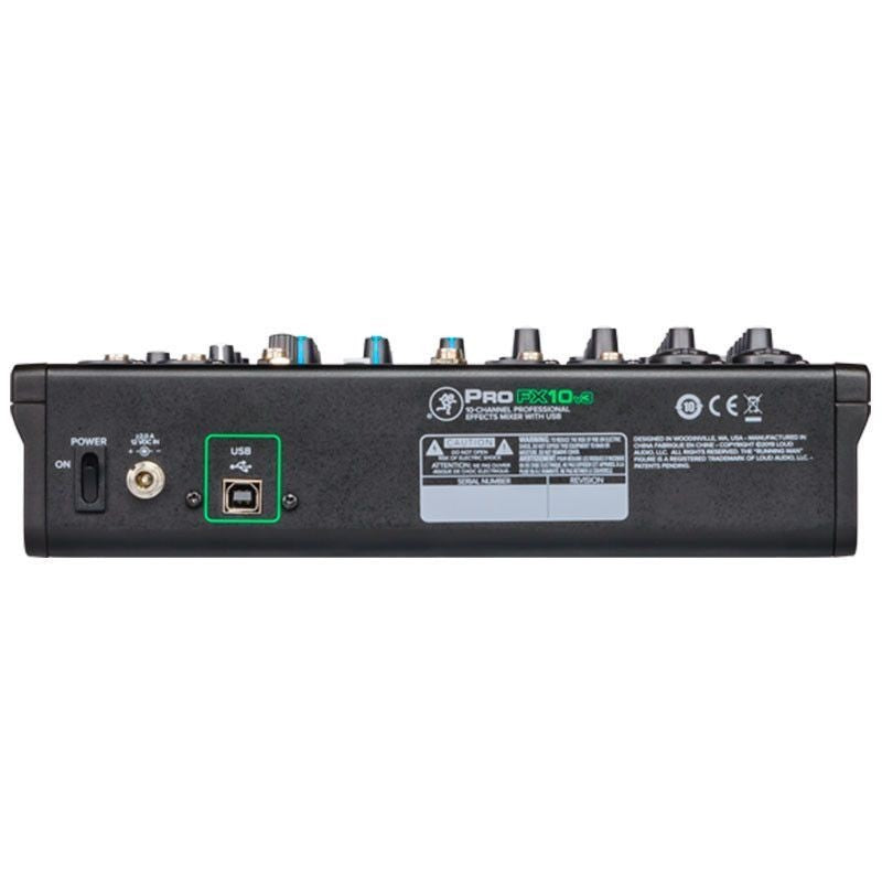 MACKIE PROFX10V3 Mesa de mezclas profesional de 10 canales