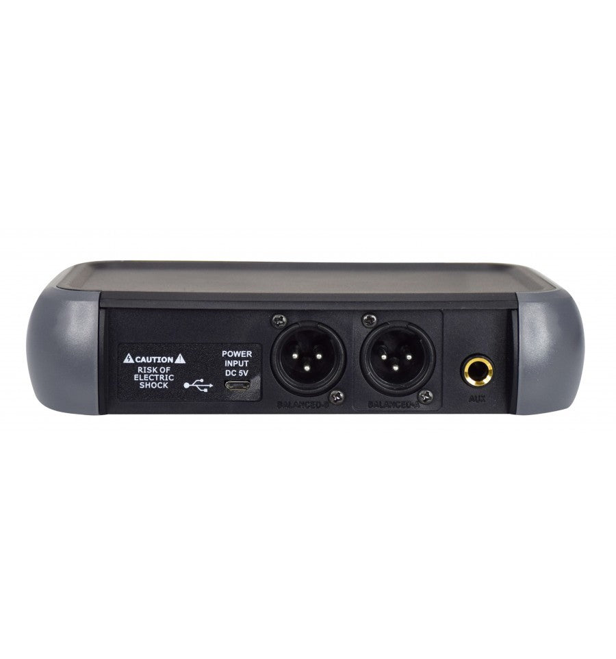 Karma SET 8202LAV Micrófono inalámbrico Dual UHF Diadema